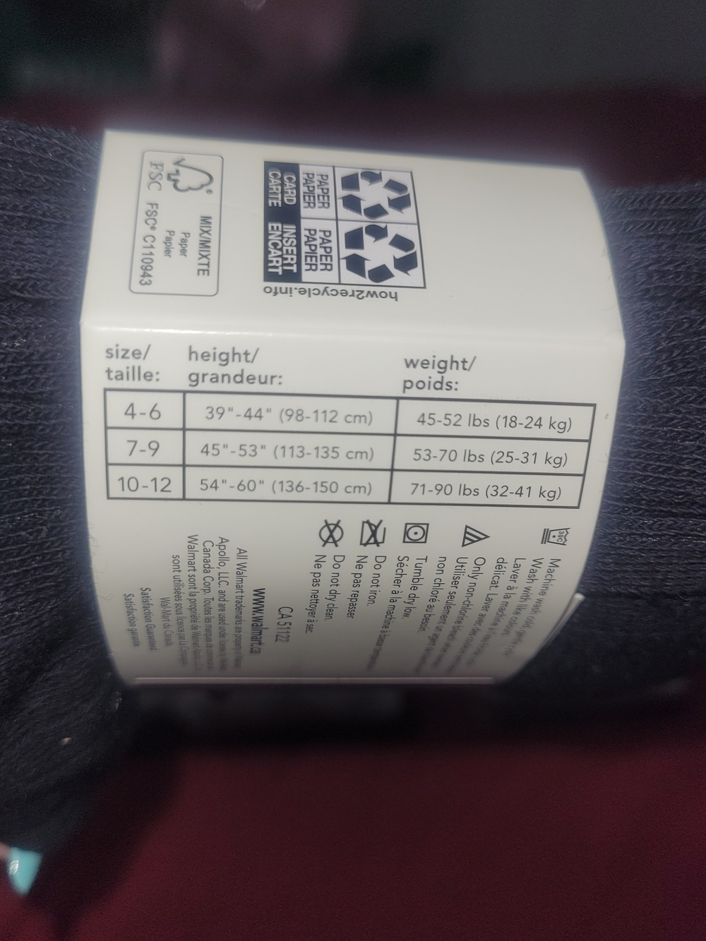 NWT George Cotton Tights 7pc Bundle Girls Size 7-9 Black & Grey - Picture 6 of 7